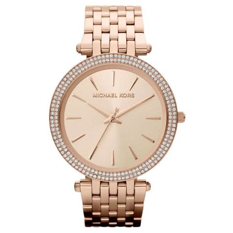 michael kors darci silver tone stainless steel watch|Michael Kors darci rose gold.